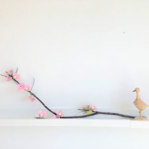 ©duventdansmesvalises - fleurs de cerisier tutoriel zéro déchet