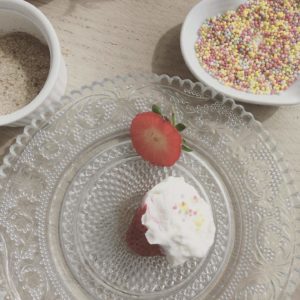 ©duventdansmesvalises - recette des fraises à la camille