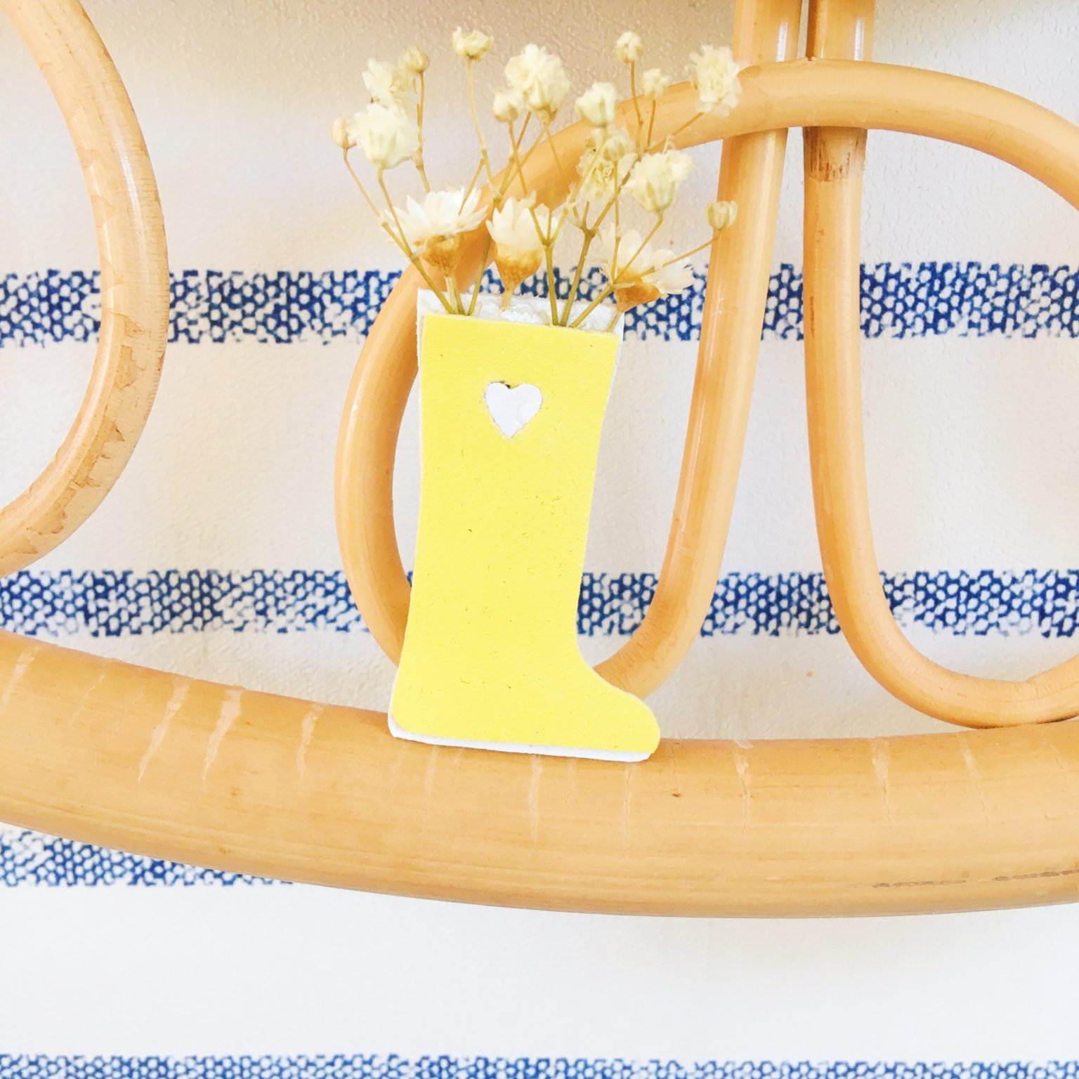 botte de pluie jaune femme