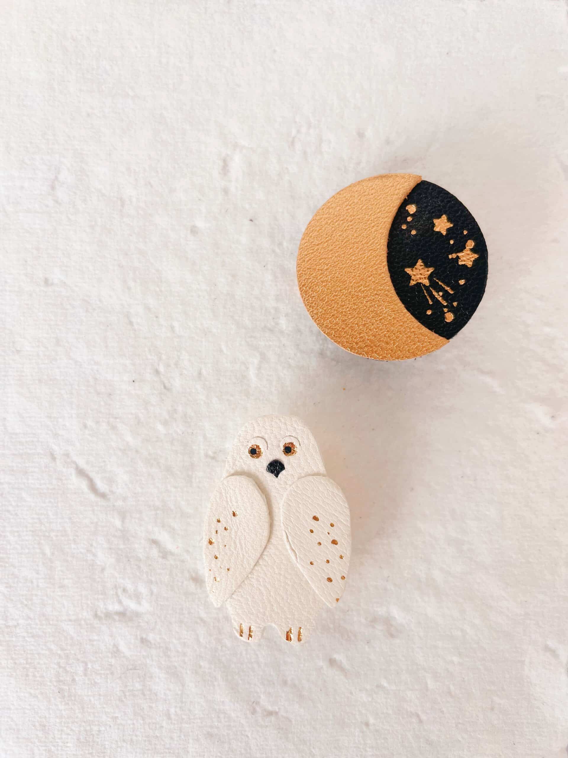 broche chouette Ursule harfang du vent dans mes valises - Main Image