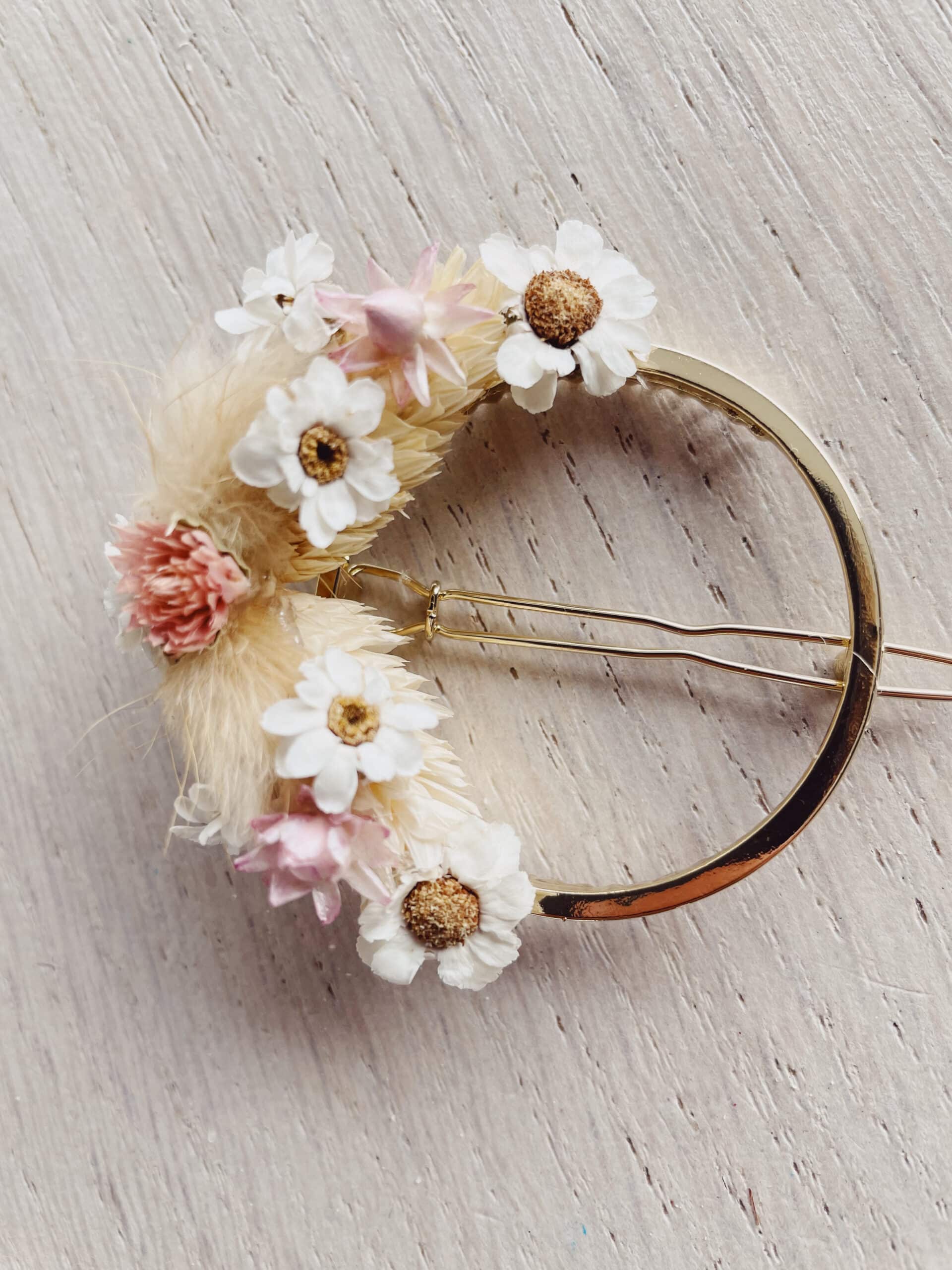 Accessoire de cheveux Couronne de fleurs Daphné