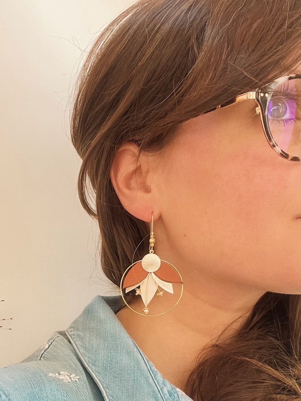 Boucle d'oreilles Claire Argent, Accessoires mode en ligne