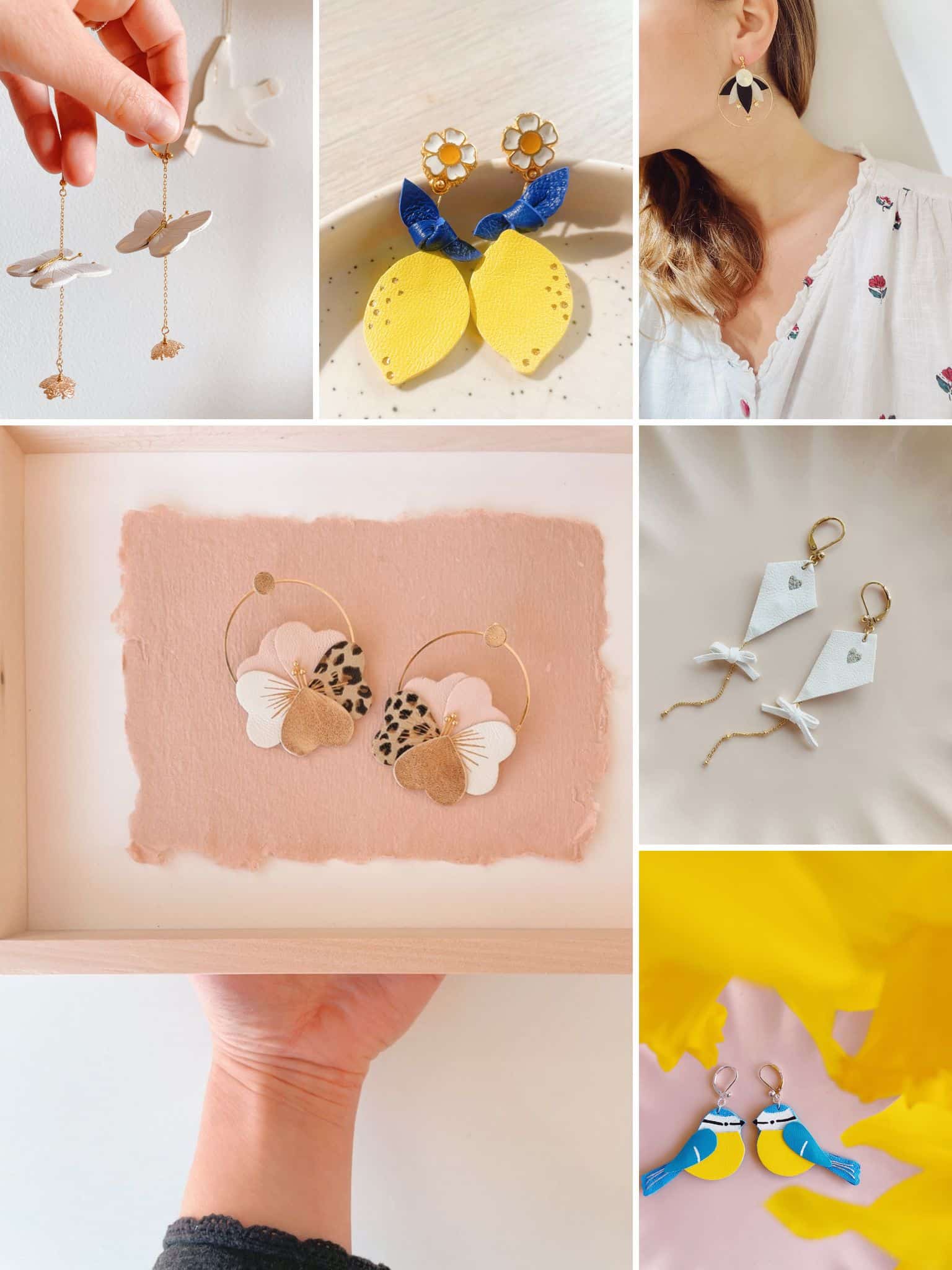 Personnalisation & sur-mesure – Boucles d'oreilles & bijoux © Du vent dans mes valises