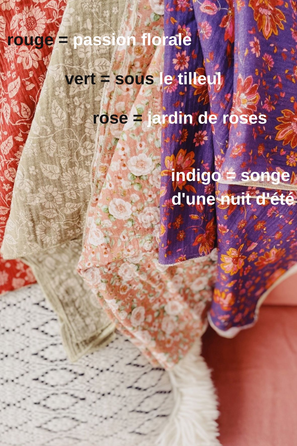 joli foulard bohème en coton imprimé fleuri fleurs perses indiennes blockprinted fabrication française ©duventdansmesvalises 26