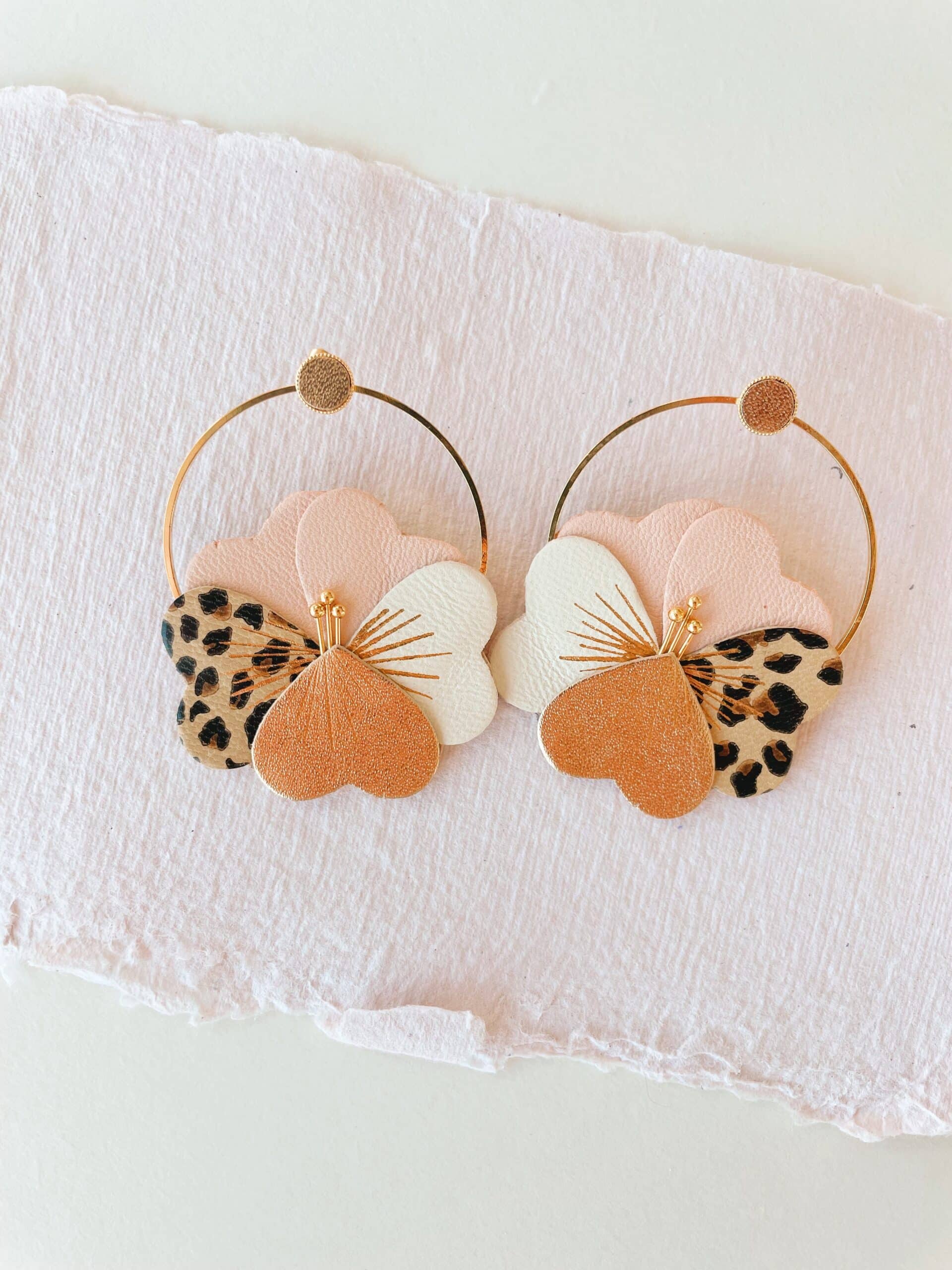 La pensée vagabonde, broche bijou bohème du vent dans mes